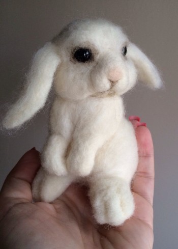 Needle Felt Bunny Rabbit 